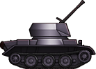 Sideview of Flakpanzer II Ausf.L Luchs